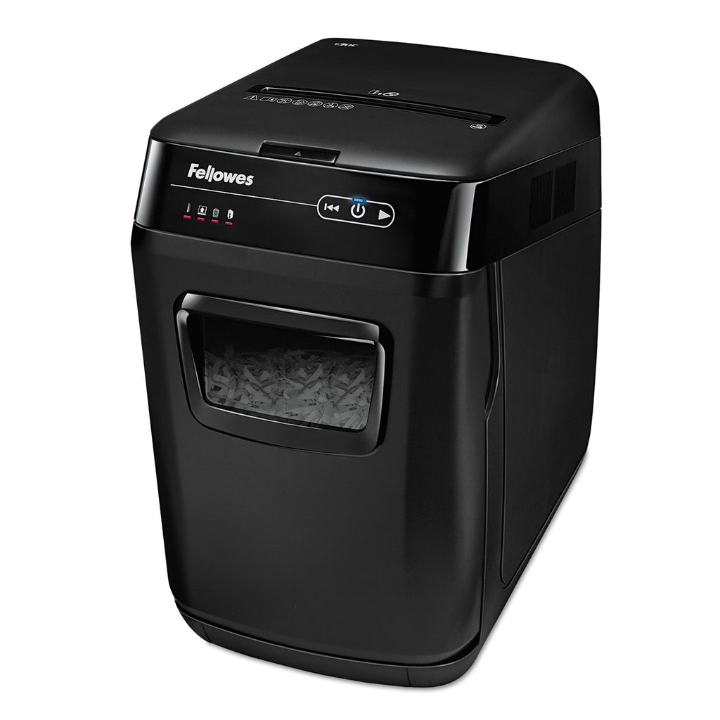 AutoMax 150C Auto Feed Cross-Cut Shredder, 150 Auto/8 Manual Sheet Capacity - 