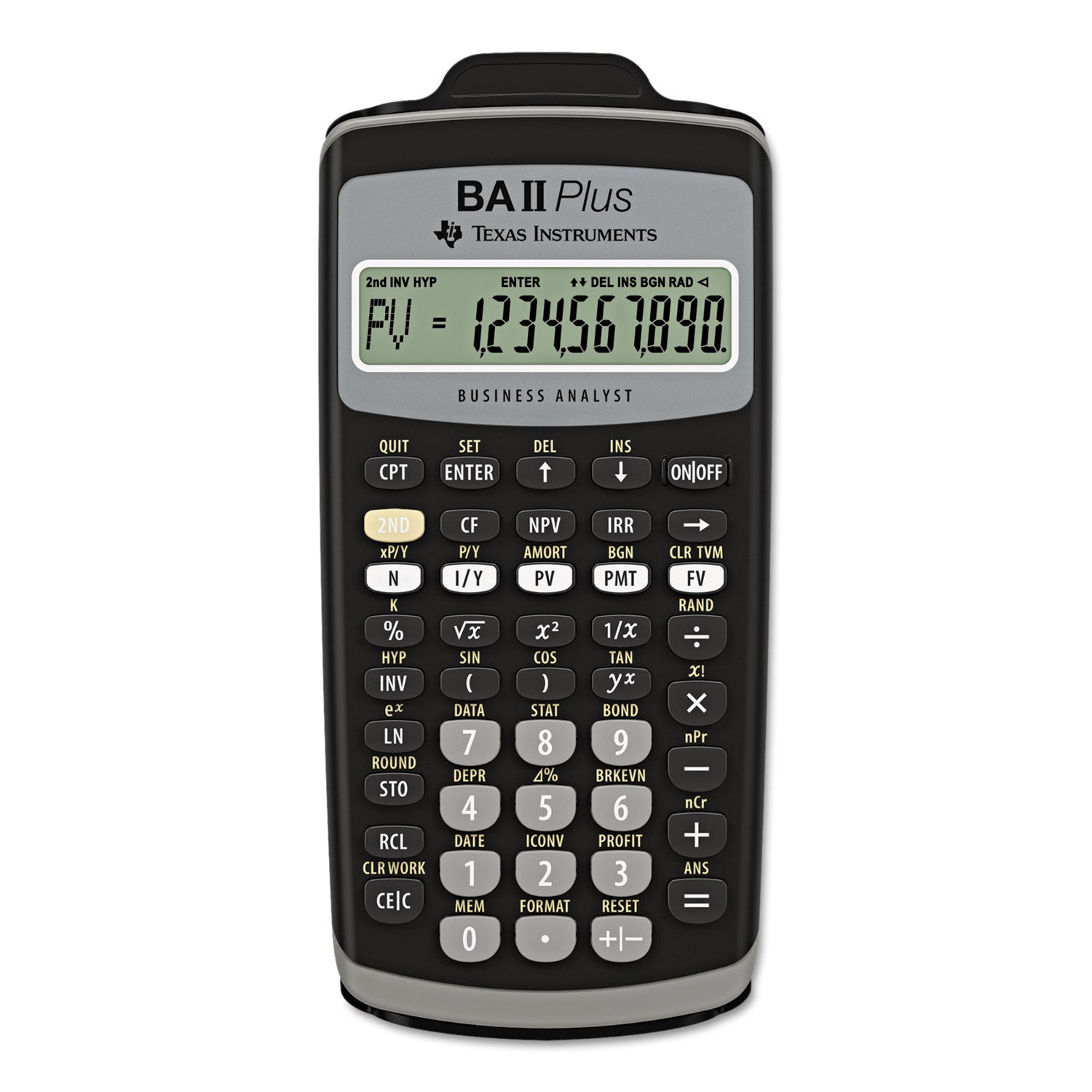 BAIIPlus Financial Calculator, 10-Digit LCD - 
