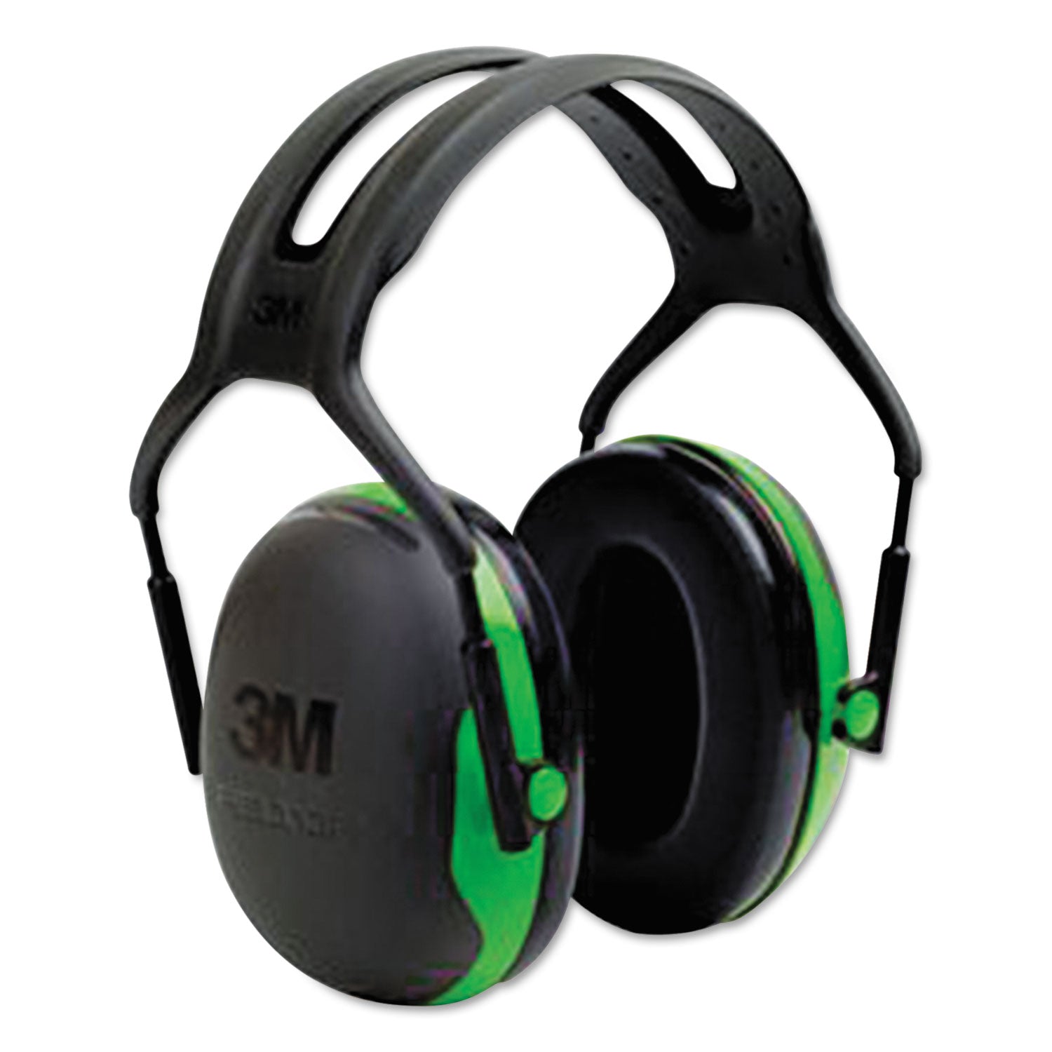 peltor-x-series-earmuffs-model-x1a-22-db-nrr-black-green_mmmx1a - 1