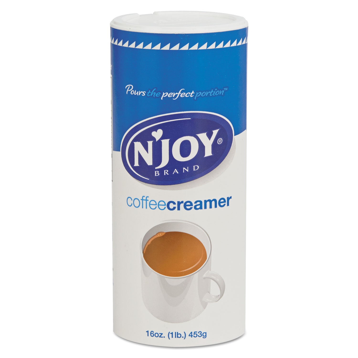 Non-Dairy Coffee Creamer, 16 oz Canister, 8/Pack - 