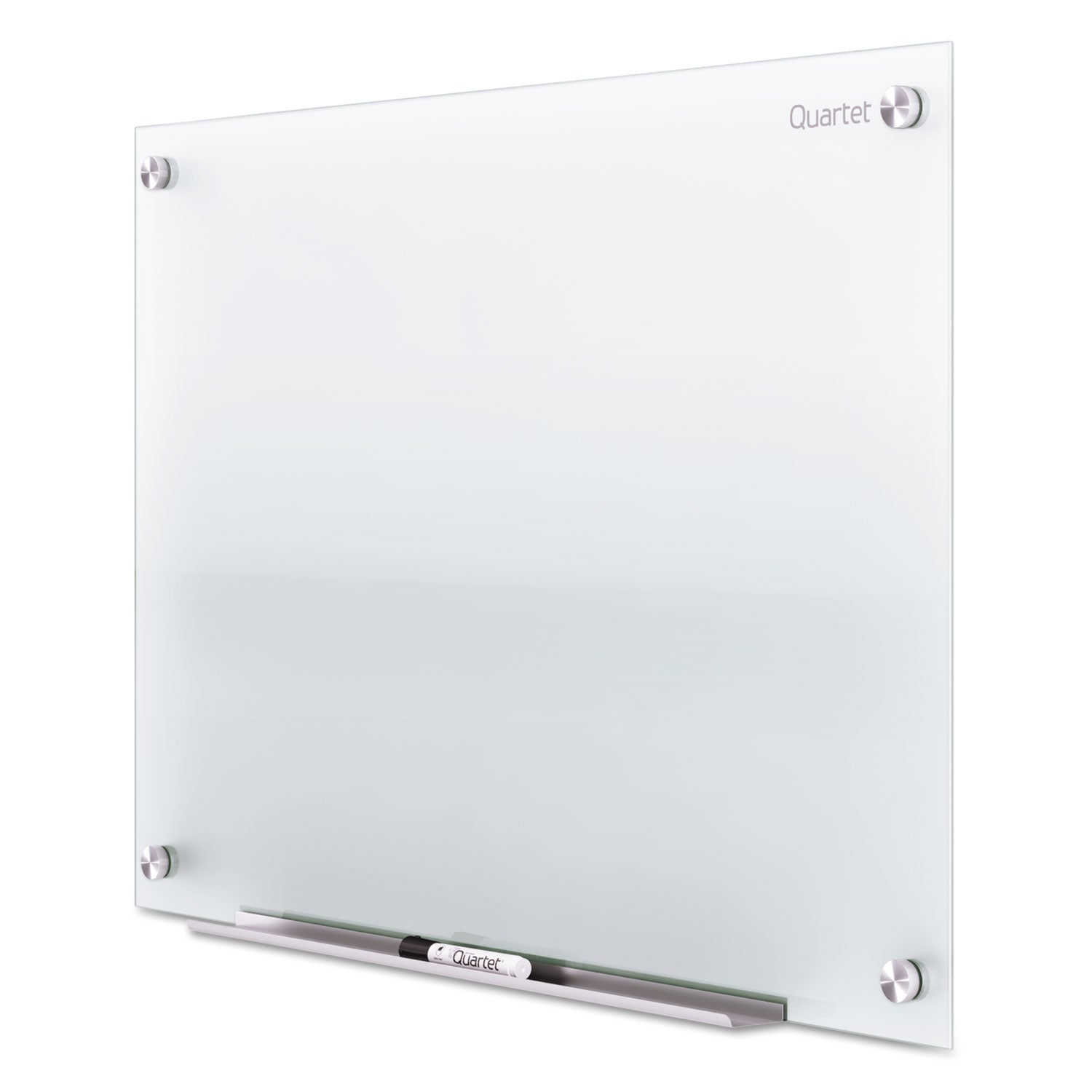 Infinity Glass Marker Board, 24 x 18, Frosted Surface - 