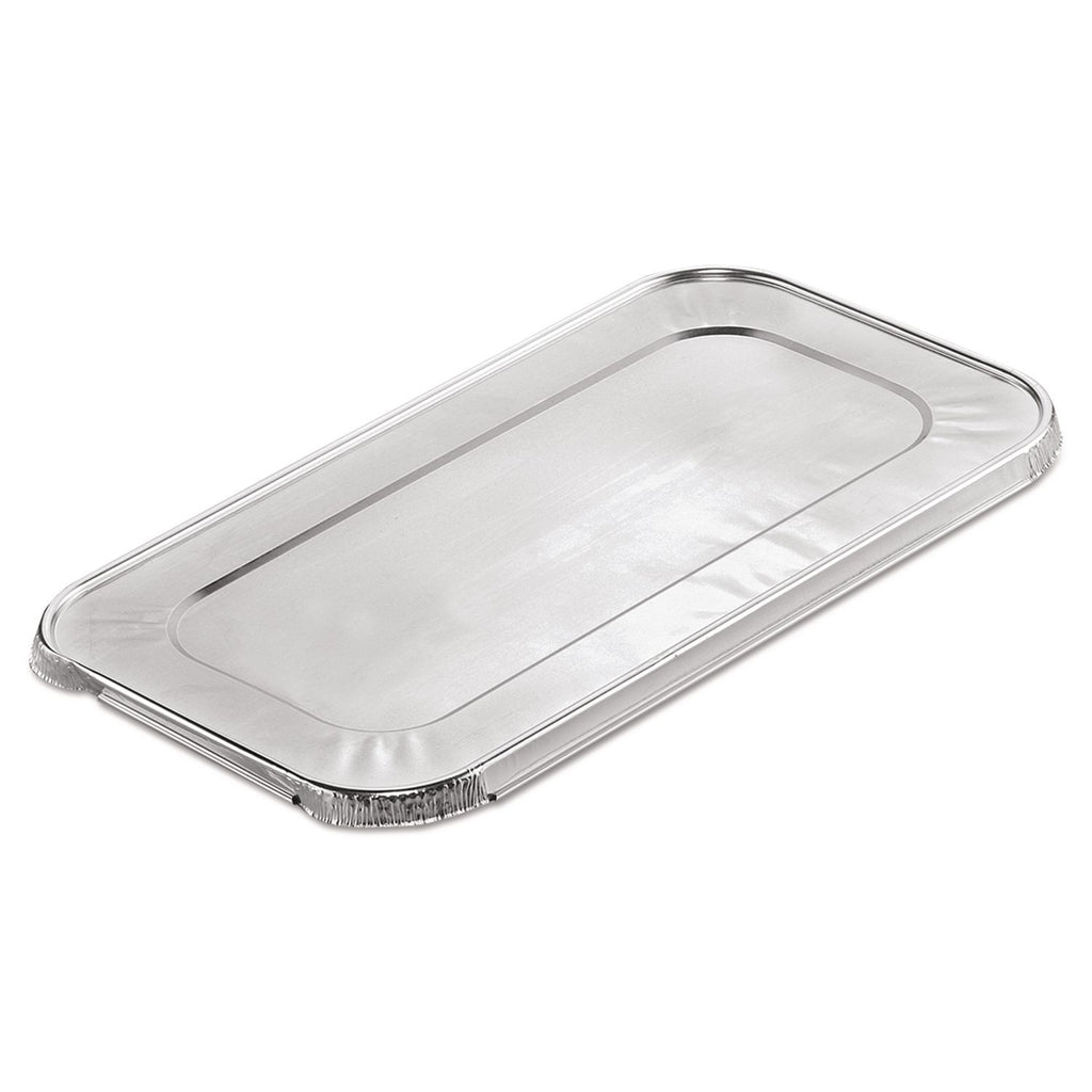 Steam Pan Foil Lids, Fits One-Third Size Pan, 6.4 x 12.7 x 0.5, 200/Carton