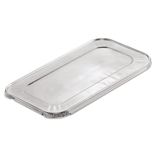 Steam Pan Foil Lids, Fits One-Third Size Pan, 6.4 x 12.7 x 0.5, 200/Carton