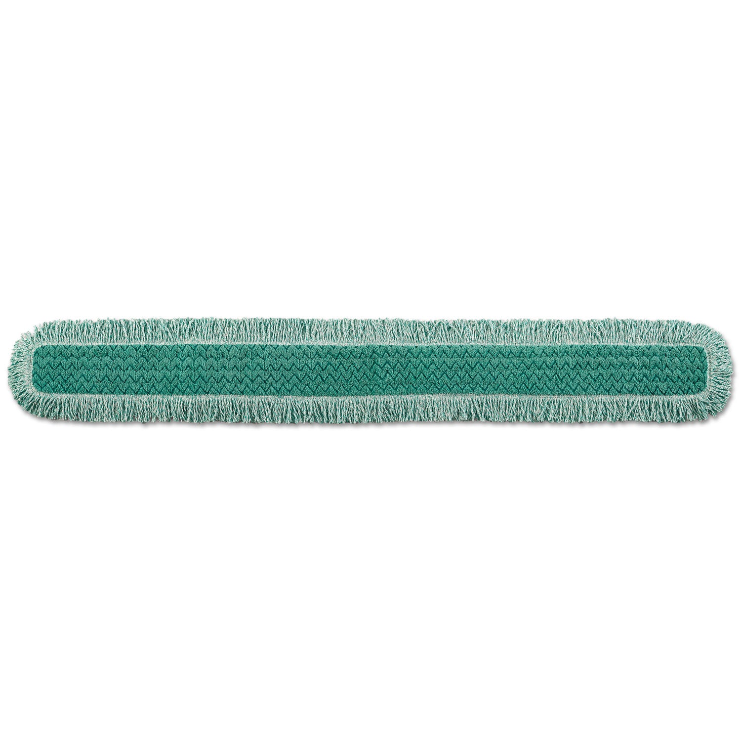 hygen-dust-mop-heads-with-fringe-green-60-in-microfiber-cut-end_rcpq460gre - 1