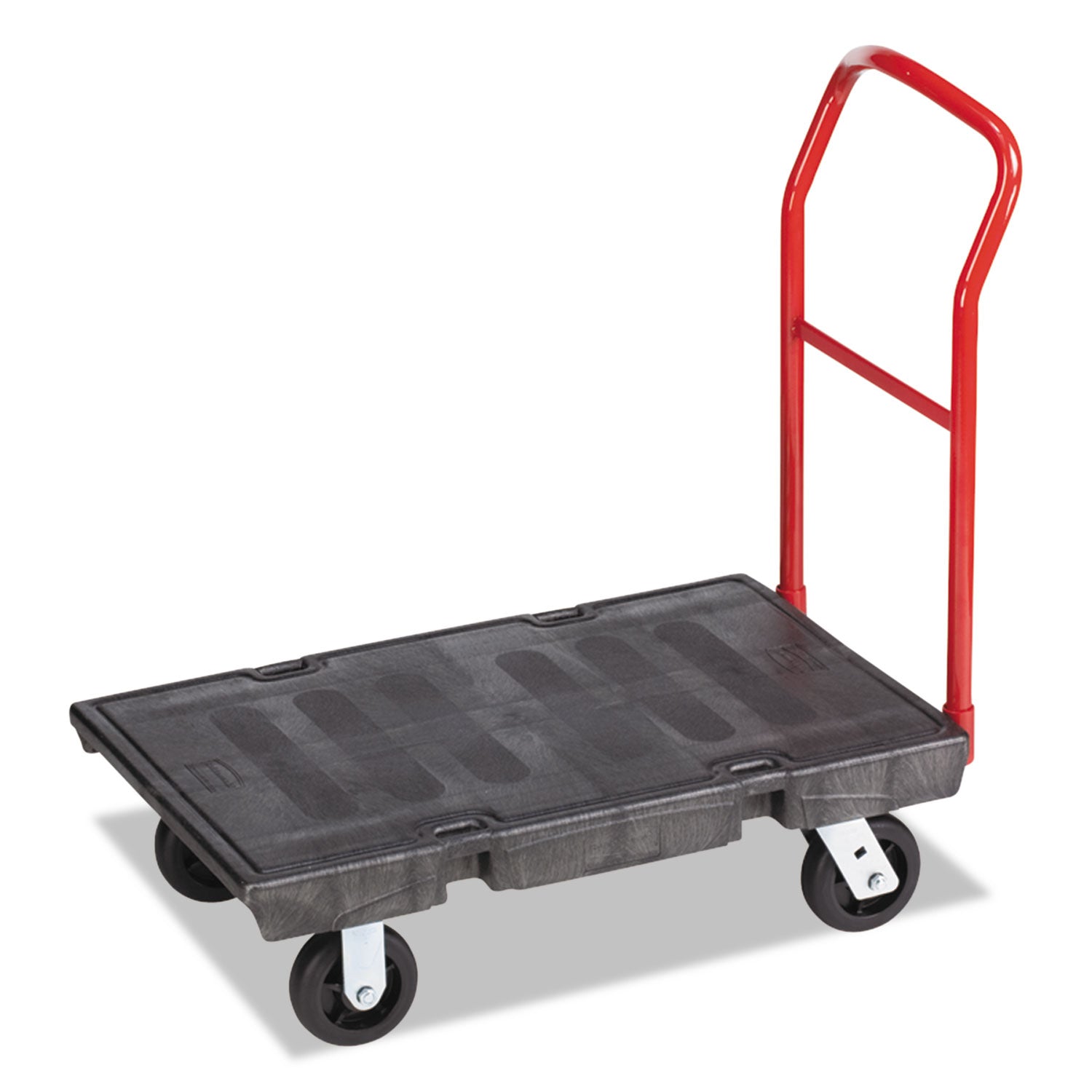 Heavy-Duty Platform Truck Cart, 1,000 lb Capacity, 24 x 36 Platform, Black - 