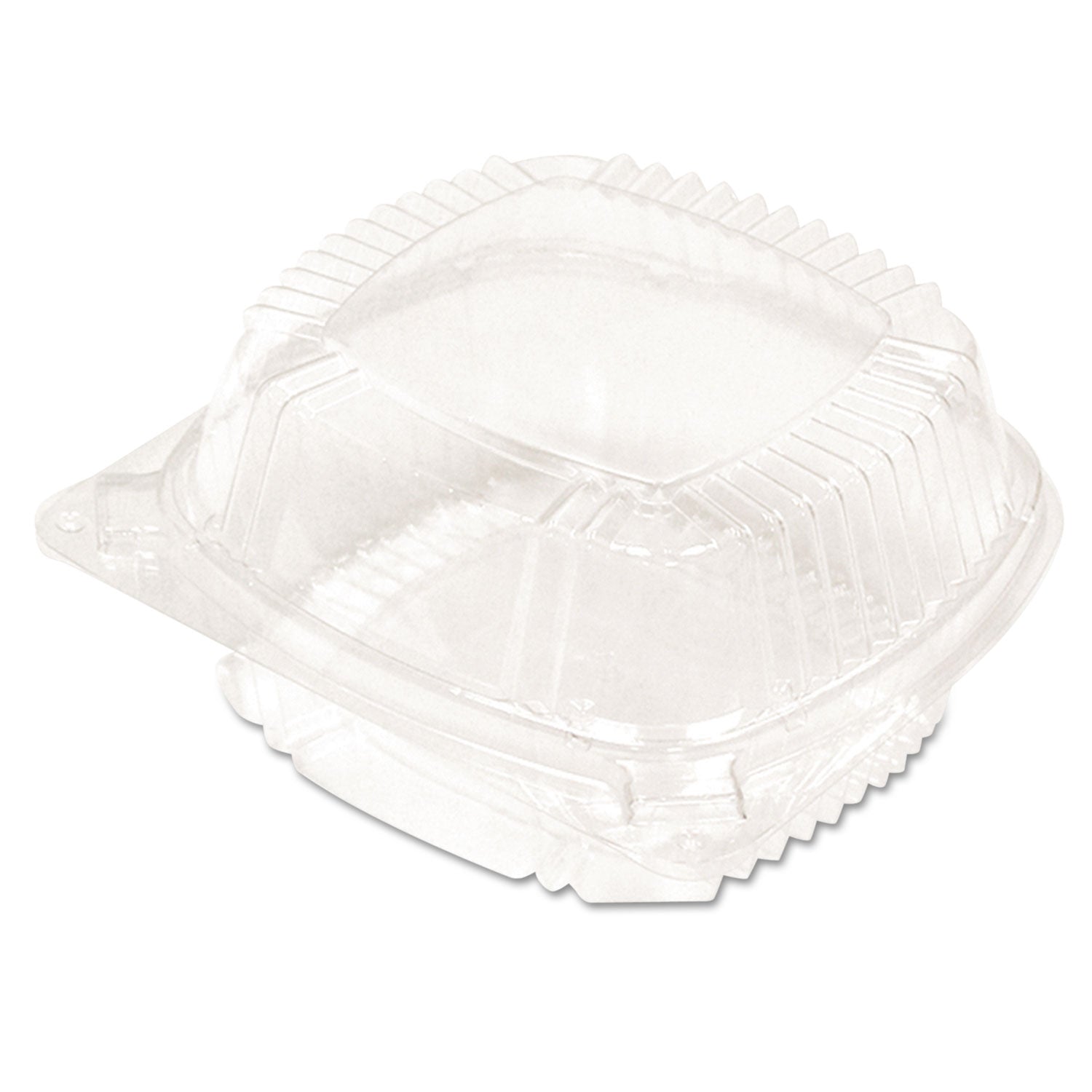clearview-smartlock-hinged-lid-container-hoagie-container-11-oz-525-x-525-x-25-clear-plastic-375-carton_pctyci81050 - 1