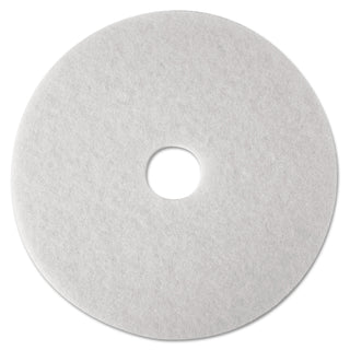 low-speed-super-polishing-floor-pads-4100-21-diameter-white-5-carton_mmm08485 - 1