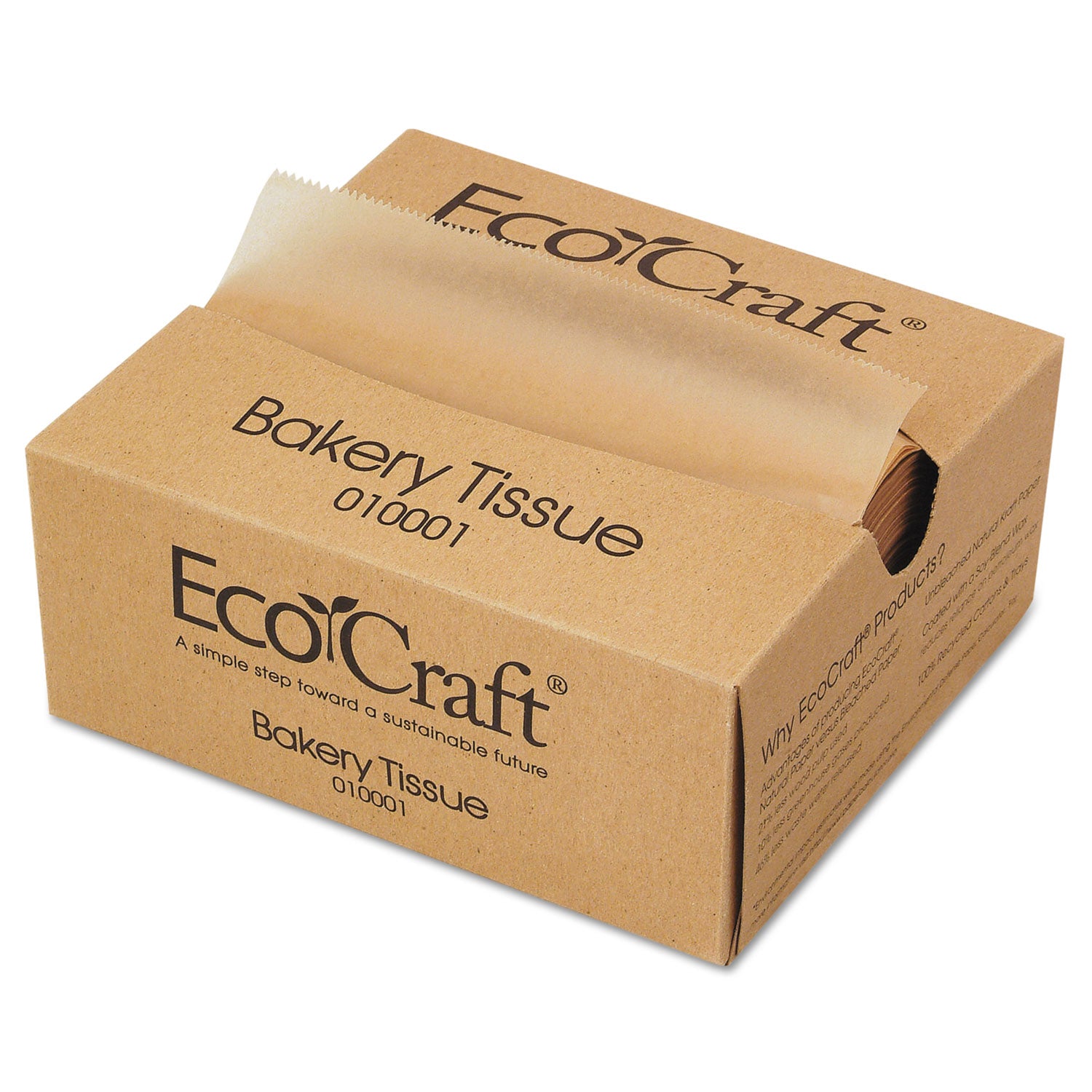 ecocraft-interfolded-dry-wax-deli-sheets-6-x-1075-natural-1000-box-10-boxes-carton_bgc010001 - 1