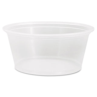 Conex Complements Portion/Medicine Cups, 3.25 oz, Clear, 125/Bag, 20 Bags/Carton