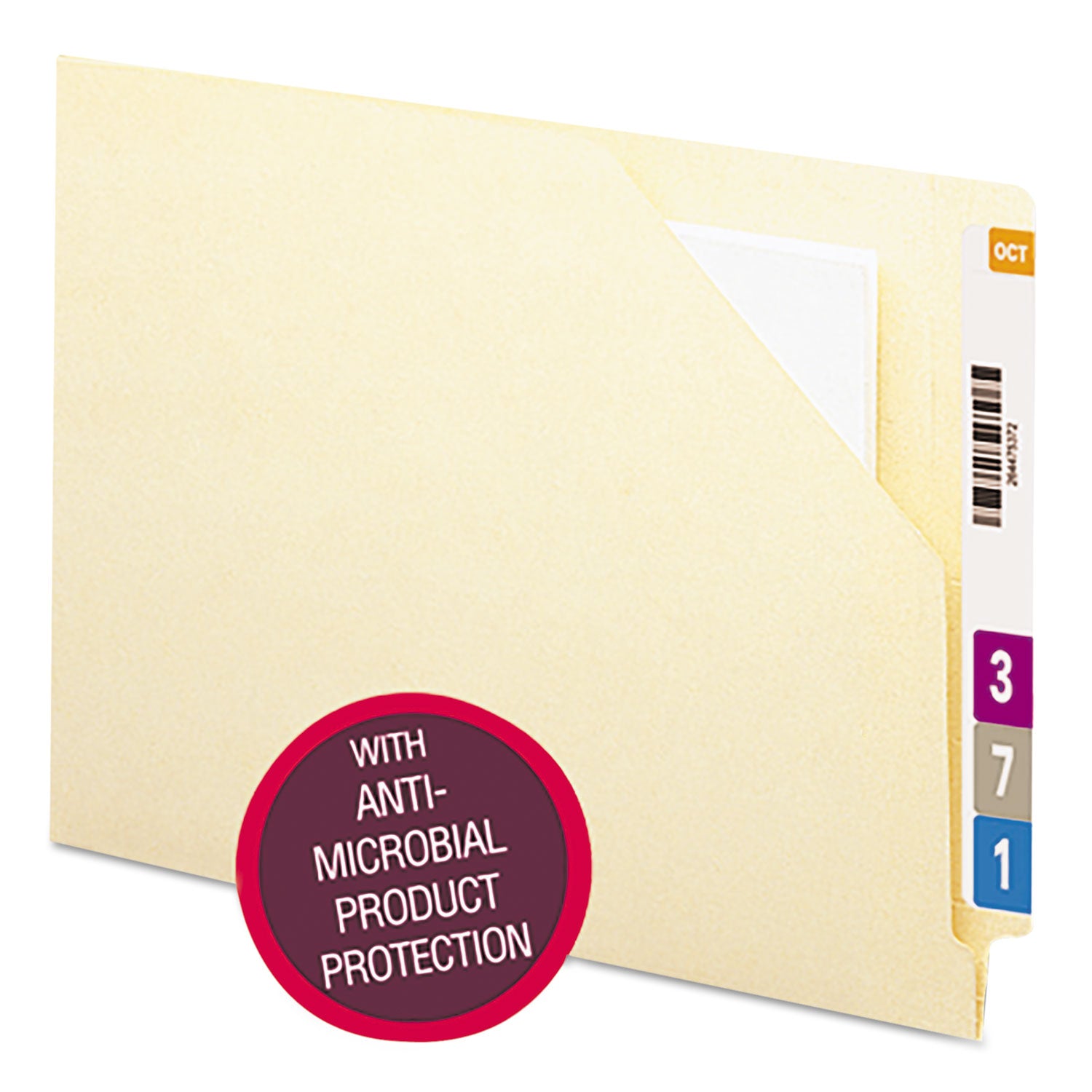 end-tab-file-jacket-with-antimicrobial-product-protection-shelf-master-reinforced-straight-tab-letter-size-manila-100-box_smd75715 - 1
