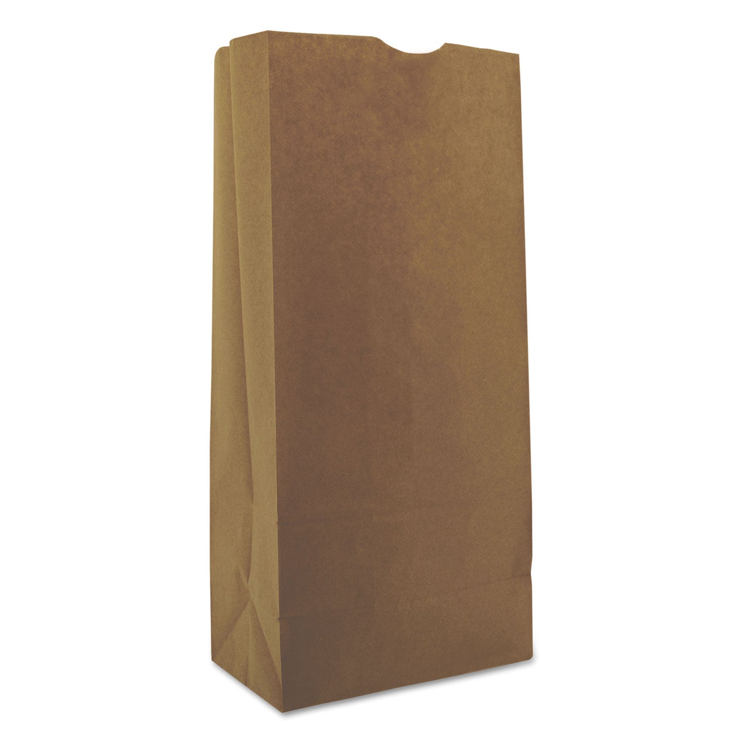 grocery-paper-bags-40-lb-capacity-#25-825-x-525-x-18-kraft-500-bags_baggk25500 - 1