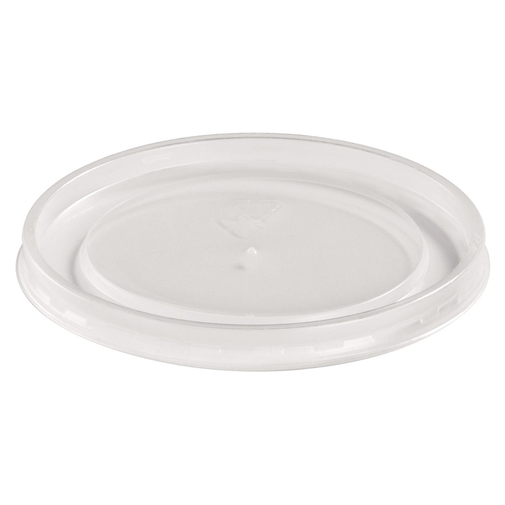 Plastic High Heat Vented Lid, Fits 16-32 oz, White, 50/Bag, 10/Bags Carton