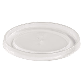 Plastic High Heat Vented Lid, Fits 16-32 oz, White, 50/Bag, 10/Bags Carton