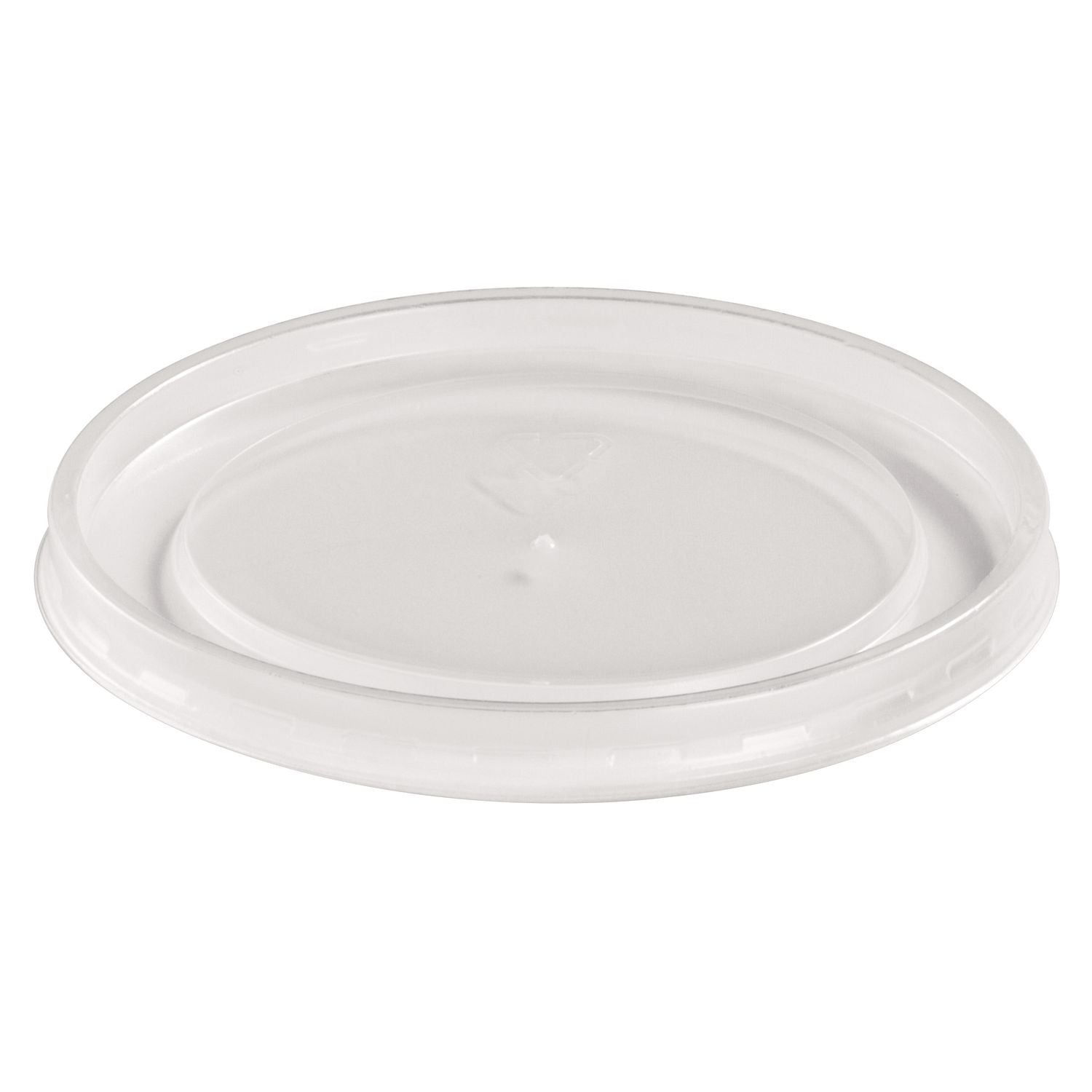 Plastic High Heat Vented Lid, Fits 16-32 oz, White, 50/Bag, 10/Bags Carton