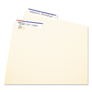Printable 4" x 6" - Permanent File Folder Labels, 0.69 x 3.44, White, 7/Sheet, 36 Sheets/Pack, (5200)