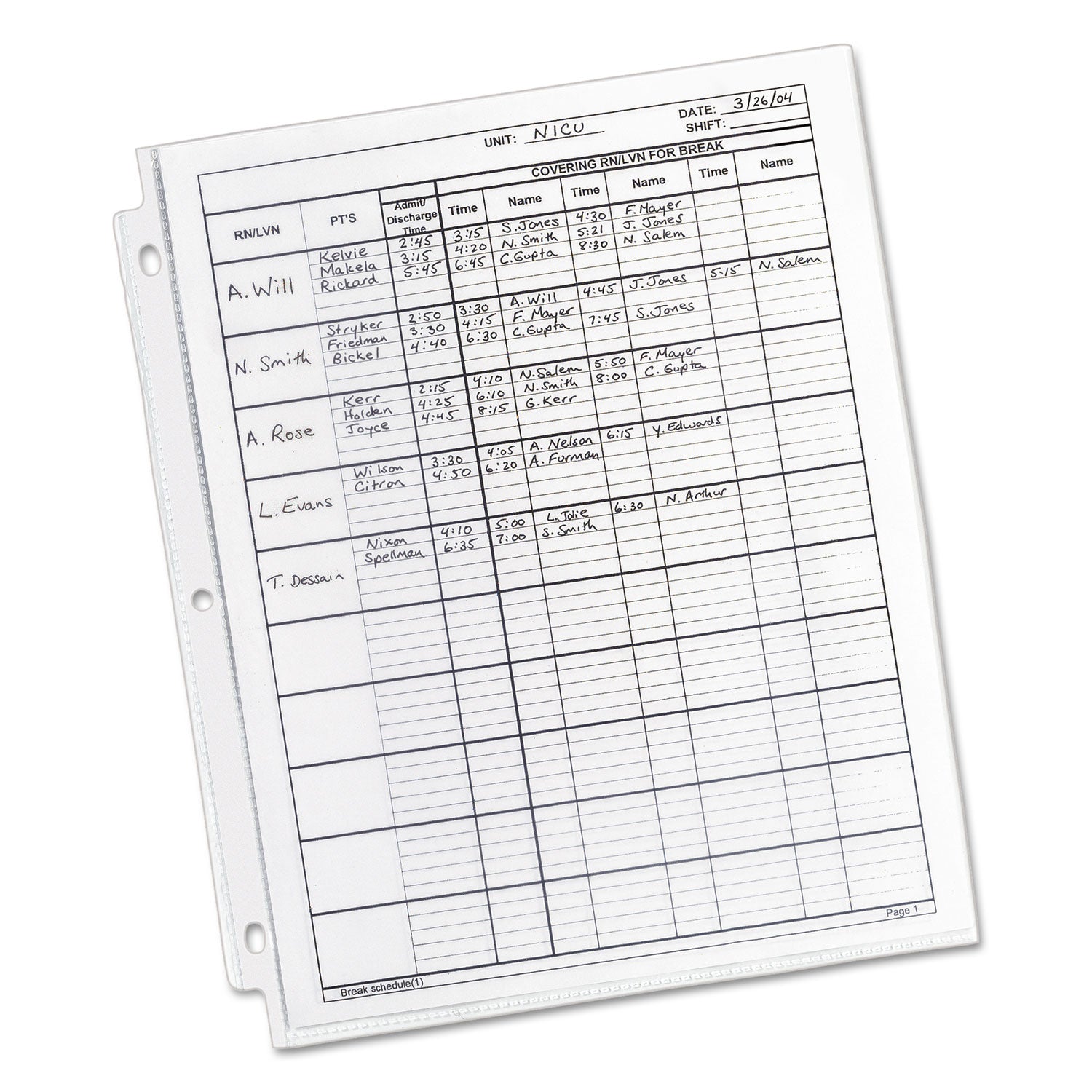 top-load-poly-sheet-protectors-heavy-gauge-letter-diamond-clear-100-box_ave74100 - 4