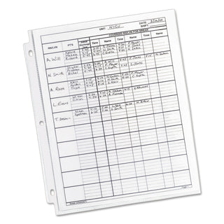 top-load-poly-sheet-protectors-heavy-gauge-letter-diamond-clear-100-box_ave74100 - 4