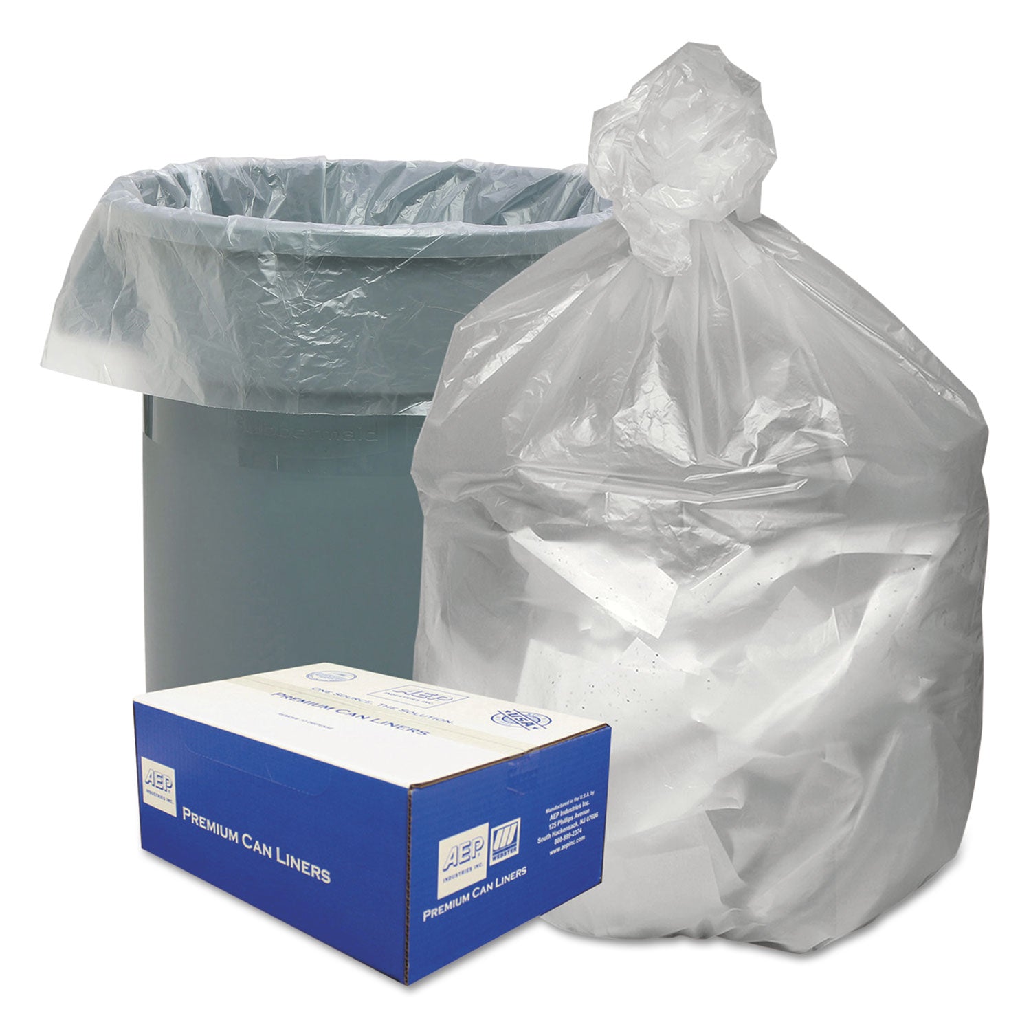 waste-can-liners-33-gal-9-mic-33-x-39-natural-25-bags-roll-20-rolls-carton_wbignt3340 - 1