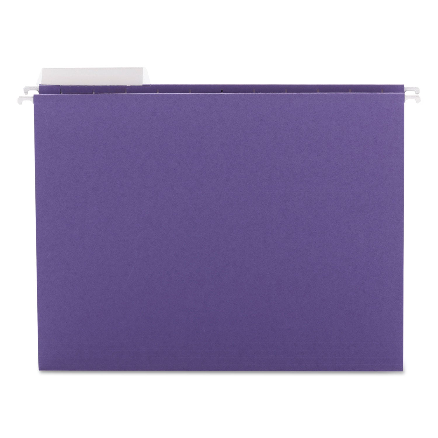 Color Hanging Folders with 1/3 Cut Tabs, Letter Size, 1/3-Cut Tabs, Purple, 25/Box - 