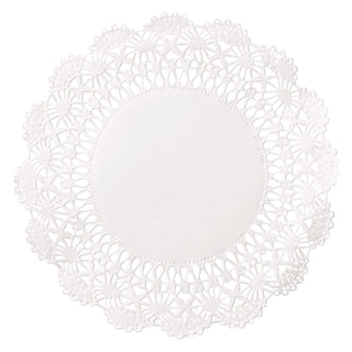 Cambridge Lace Doilies, Round, 10", White, 1,000/Carton