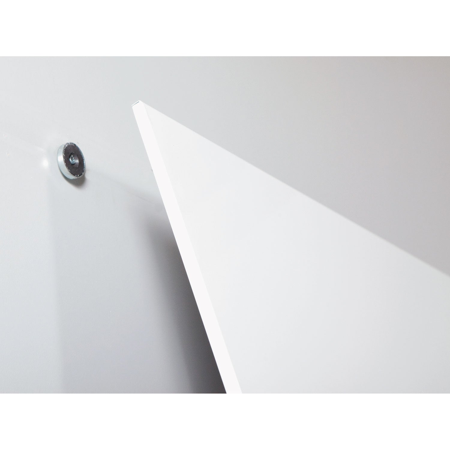 Magnetic Dry Erase Tile Board, 38.5 x 58, White Surface - 