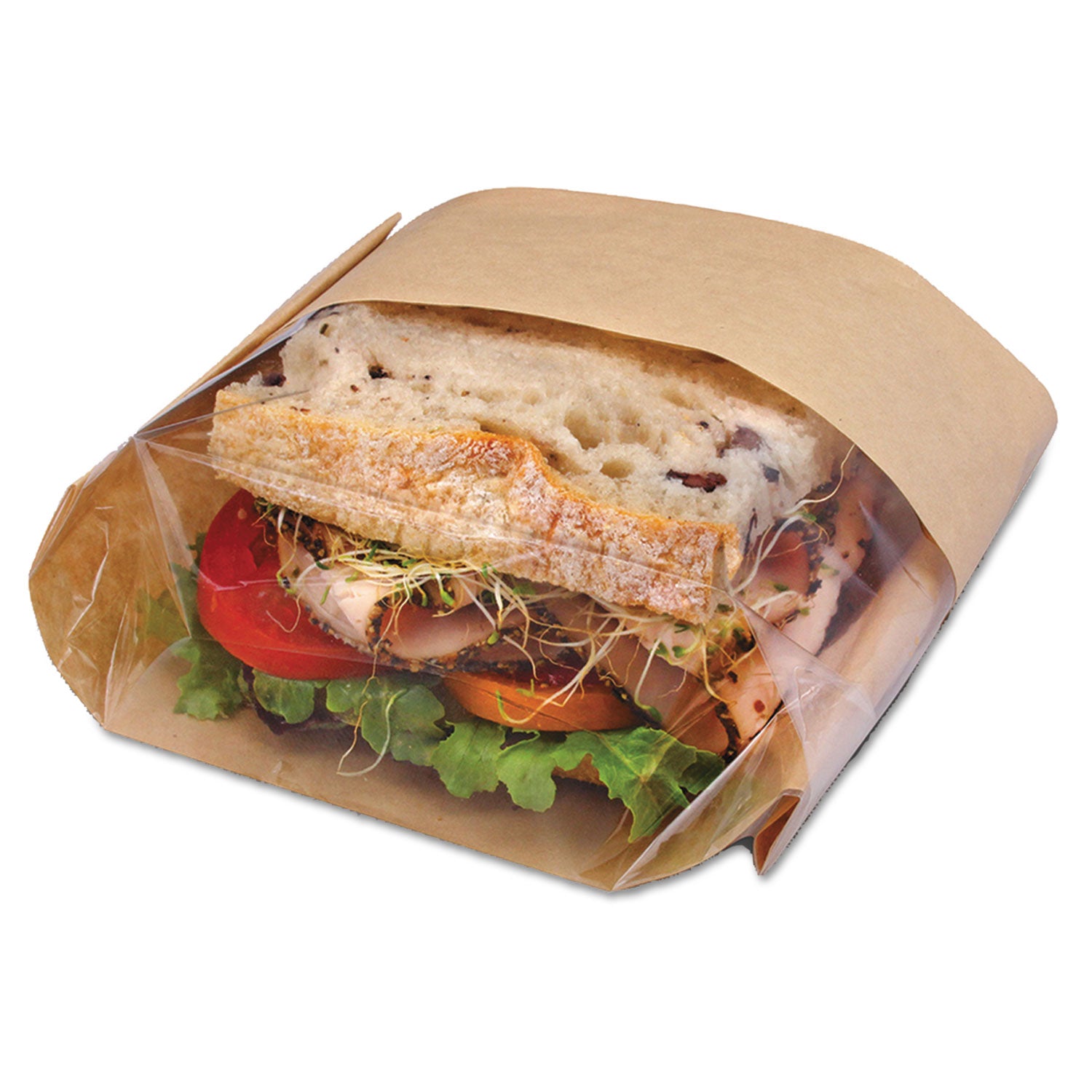 dubl-view-sandwich-bags-235-mil-95-x-275-natural-brown-500-carton_bgc300094 - 1