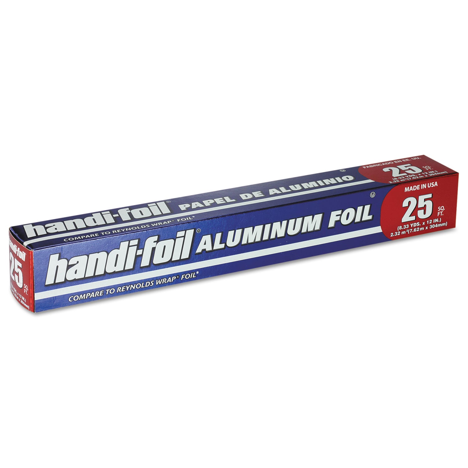 Aluminum Foil Roll, 12" x 25 ft, 24/Carton - 1