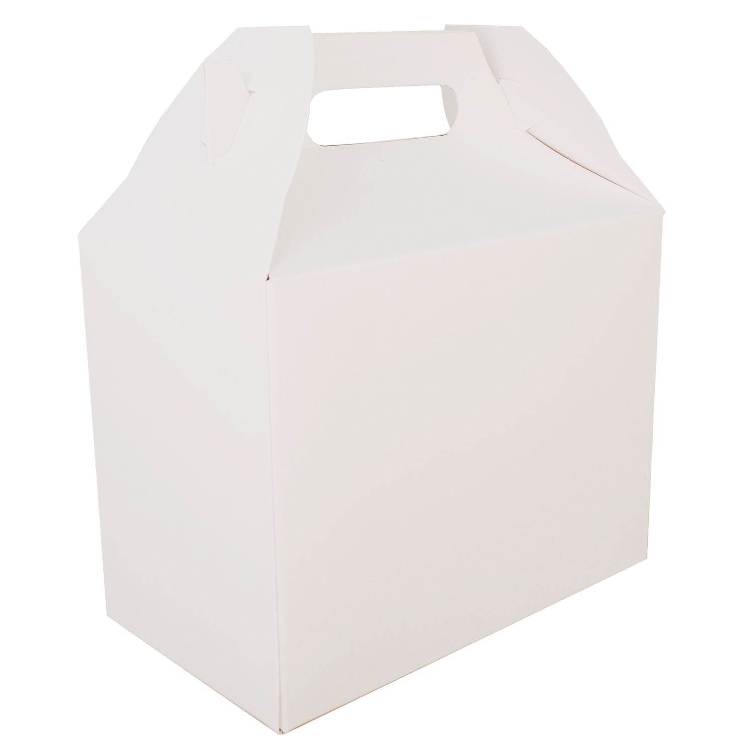 Carryout Barn Boxes, 10 lb Capacity, 8.88 x 5 x 6.75, White, Paper, 150/Carton