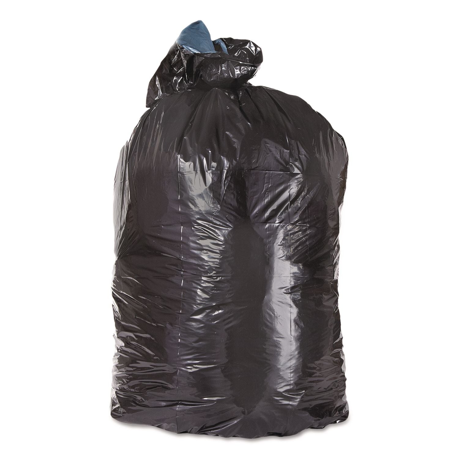 Low-Density Can Liners, 33 gal, 1.6 mil, 23" x 39", Black, 100/Carton