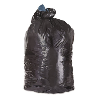 Low-Density Can Liners, 45 gal, 1.6 mil, 23" x 46", Black, 100/Carton