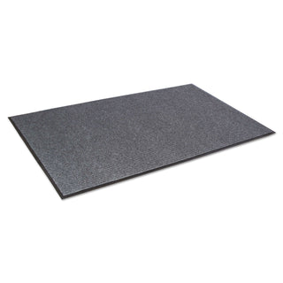Needle Rib Wipe and Scrape Mat, Polypropylene, 36 x 60, Gray - 