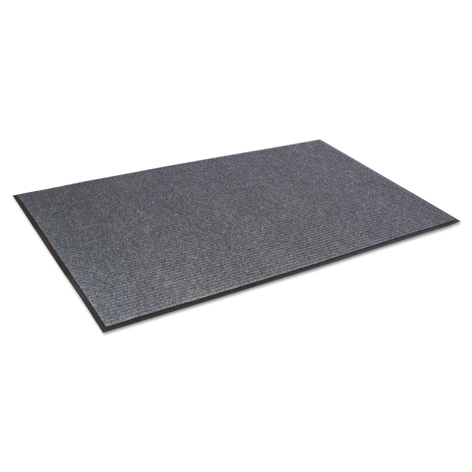Needle Rib Wipe and Scrape Mat, Polypropylene, 36 x 60, Gray - 