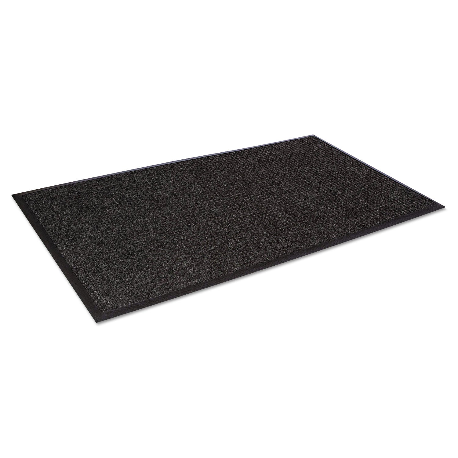 Super-Soaker Wiper Mat with Gripper Bottom, Polypropylene, 36 x 120, Charcoal - 