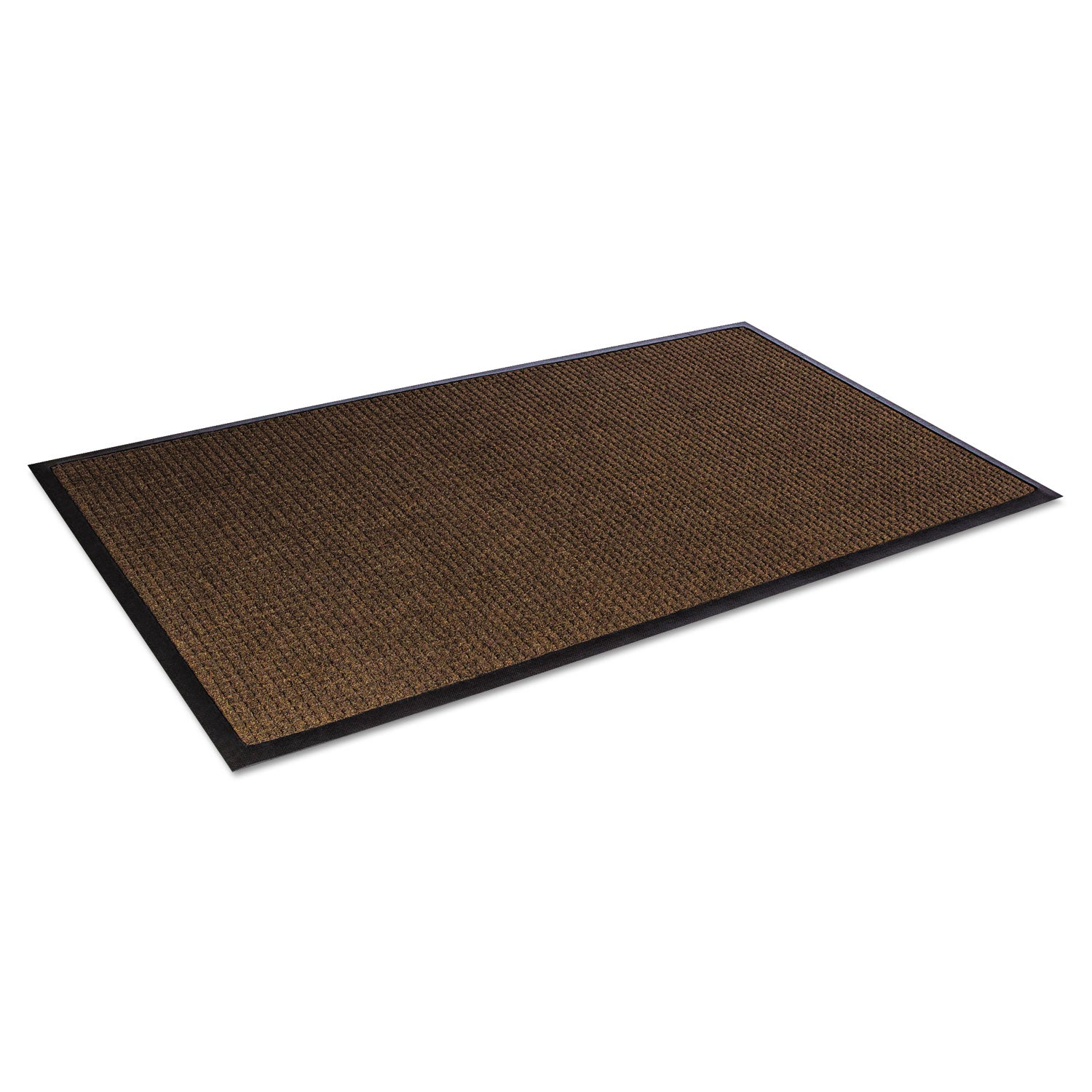 Super-Soaker Wiper Mat with Gripper Bottom, Polypropylene, 36 x 120, Dark Brown - 