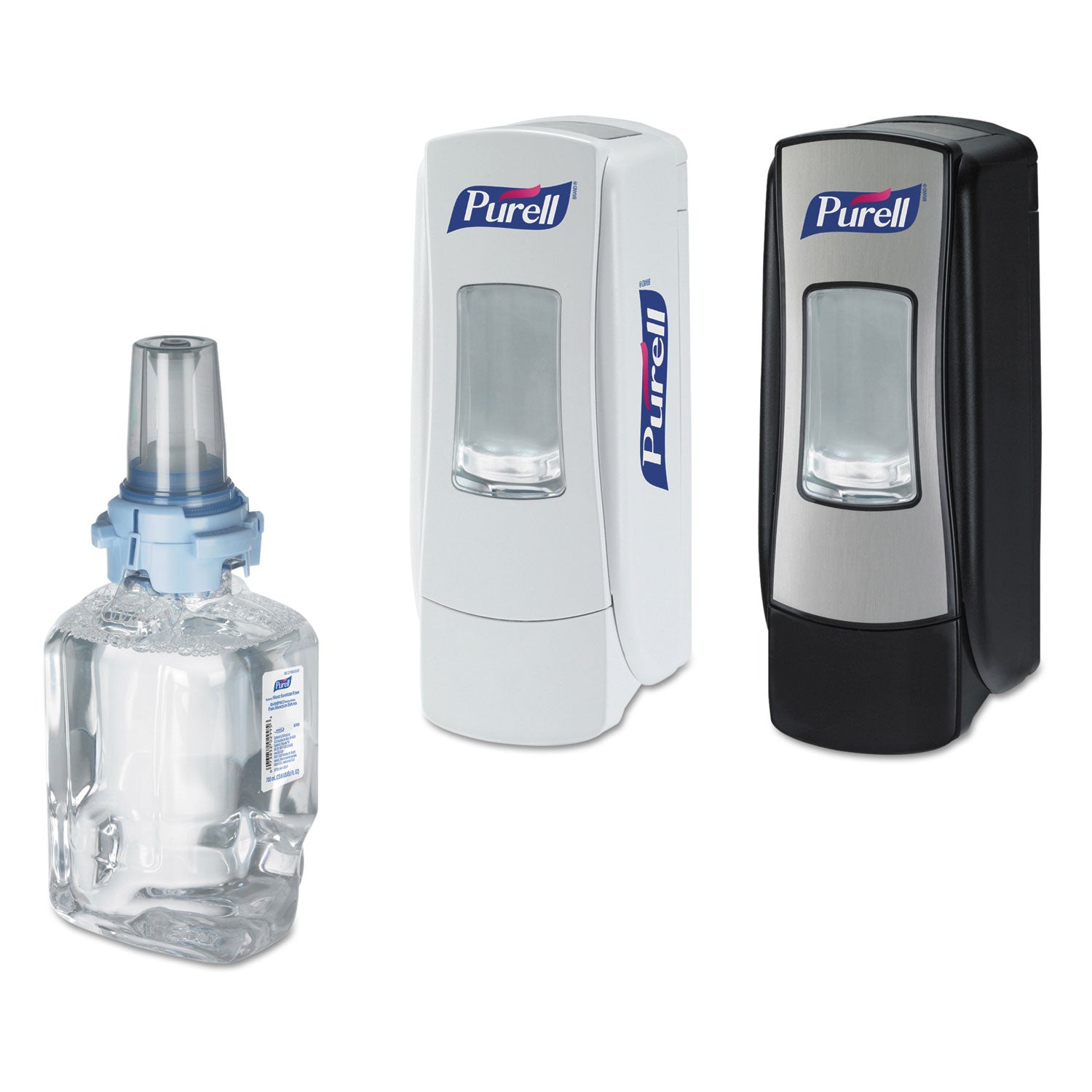 Advanced Hand Sanitizer Foam, For ADX-7 Dispensers, 700 mL Refill, Fragrance-Free - 