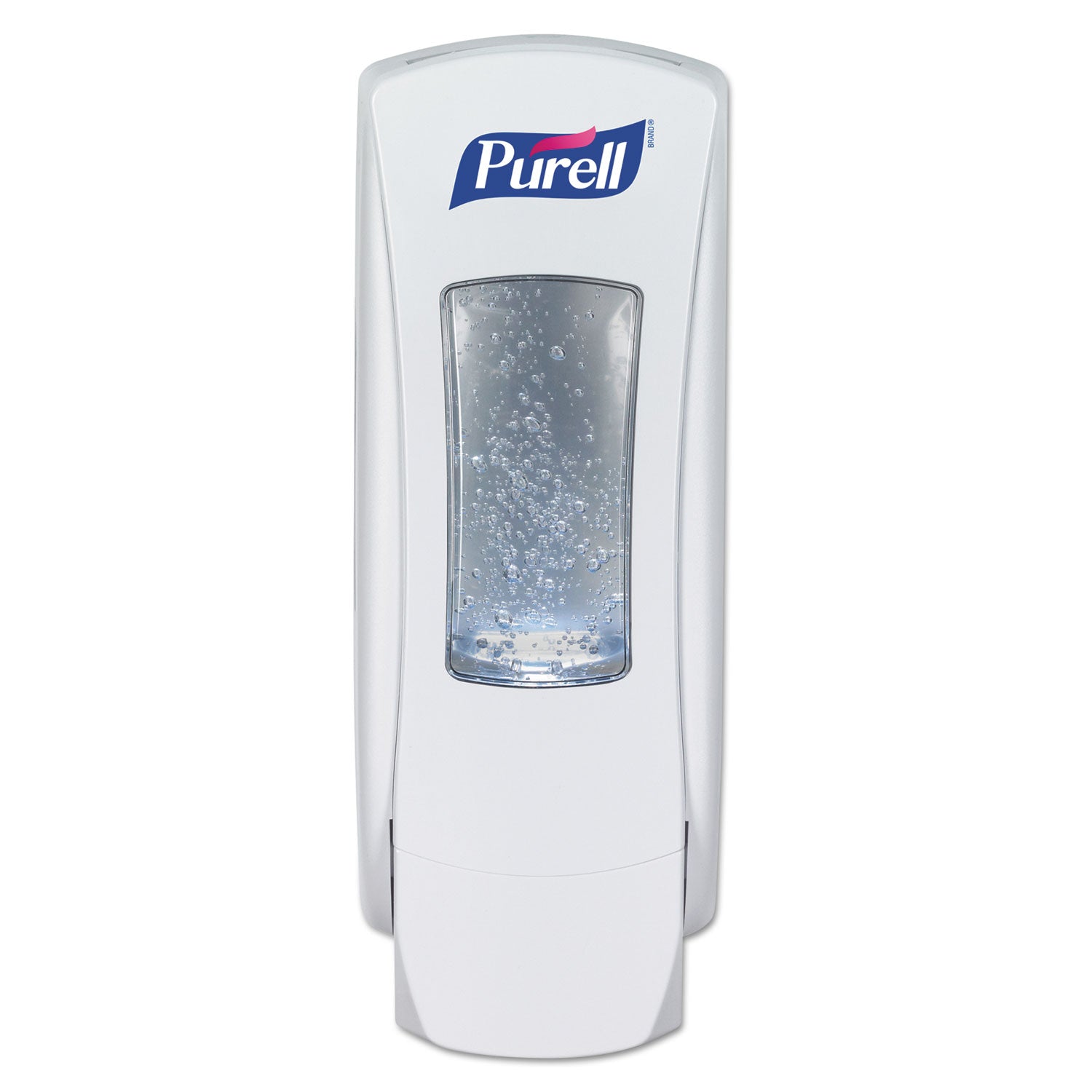 PURELL ADX-12 Dispenser - Manual - 1.27 quart Capacity - White - 1Each - 1