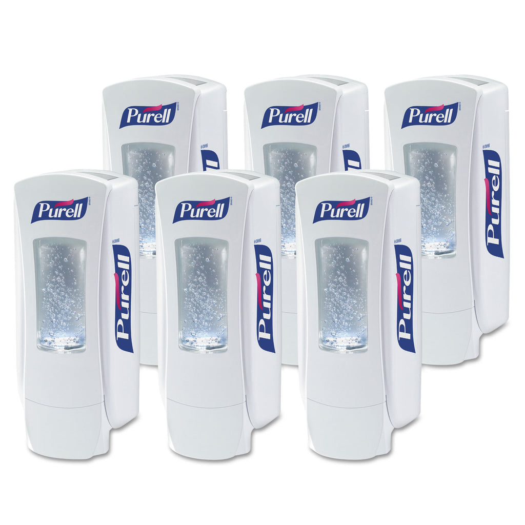 PURELL ADX-12 Dispenser - Manual - 1.27 quart Capacity - White - 1Each