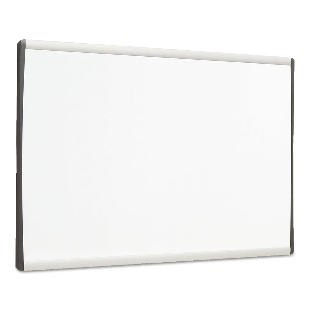 ARC Frame Cubicle Magnetic Dry Erase Board, 30 x 18, White Surface, Silver Aluminum Frame - 