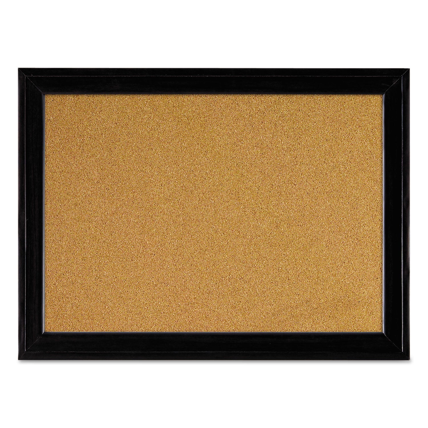 cork-bulletin-board-with-black-frame-17-x-11-tan-surface_qrt79279 - 1
