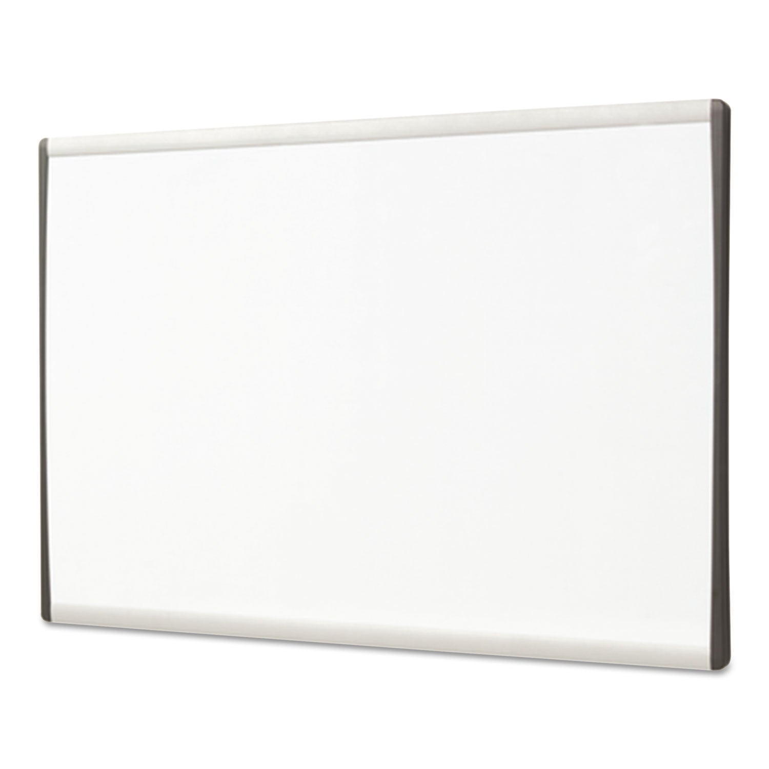 ARC Frame Cubicle Dry Erase Board, 24 x 14, White Surface, Silver Aluminum Frame - 