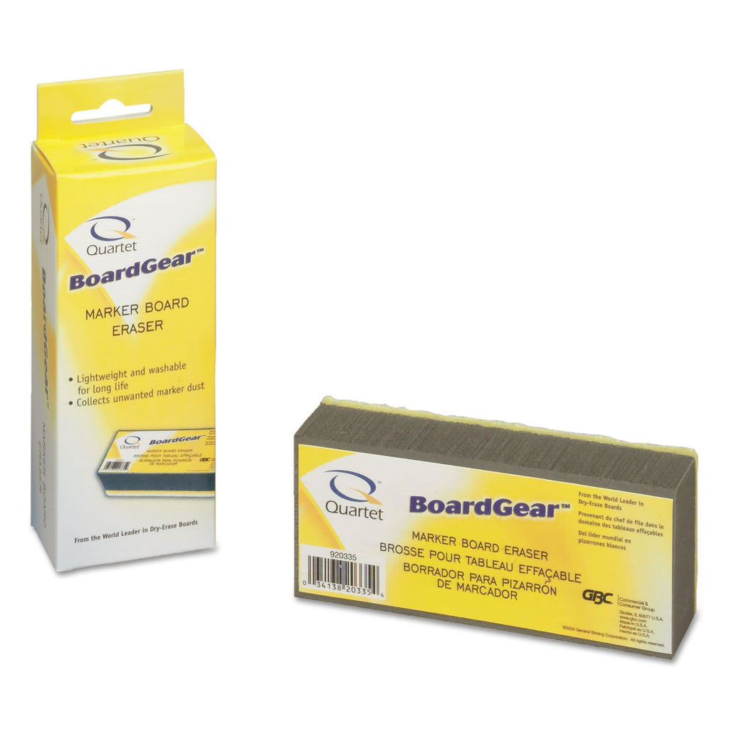 BoardGear Marker Board Eraser, 5" x 2.75" x 1.38 - 