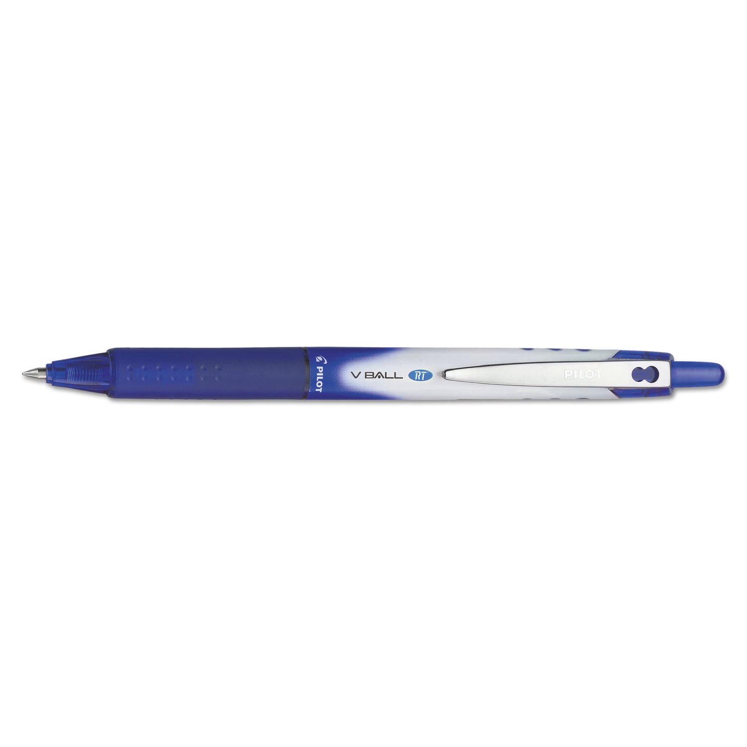 vball-rt-liquid-ink-roller-ball-pen-retractable-extra-fine-05-mm-blue-ink-blue-white-barrel_pil26107 - 3