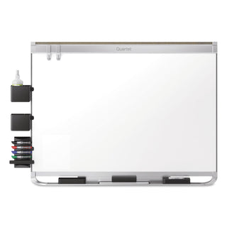 Prestige 2 DuraMax Magnetic Porcelain, 96 x 48, White Surface, Silver Aluminum/Plastic Frame - 