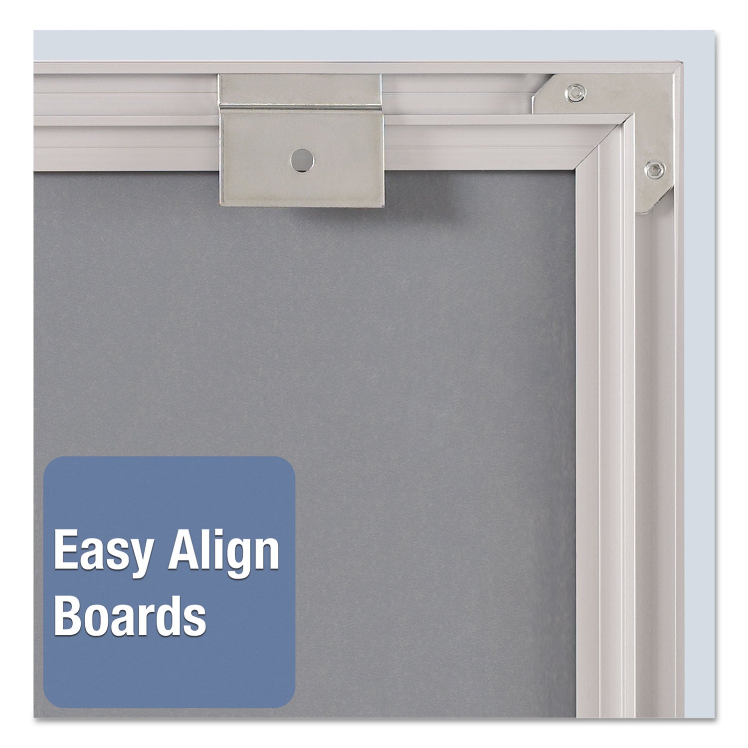 Matrix Magnetic Boards, 23 x 16, White Surface, Silver Aluminum Frame - 