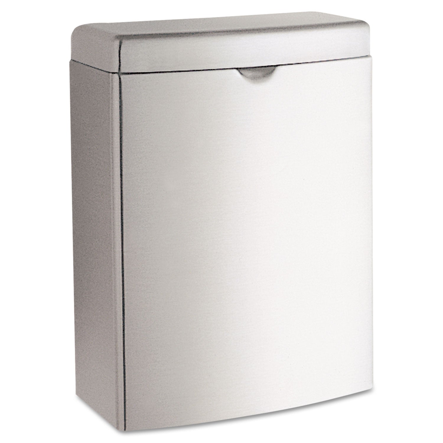 Contura Receptacle, 1 gal, Stainless Steel - 