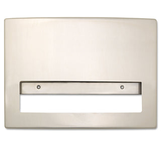 Stanless Steel Toilet Seat Cover Dispenser, ConturaSeries, 15.75 x 2.25 x 11.25, Satin Finish
