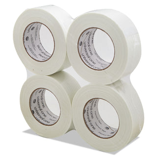 350# Premium Filament Tape, 3" Core, 48 mm x 54.8 m, Clear - 