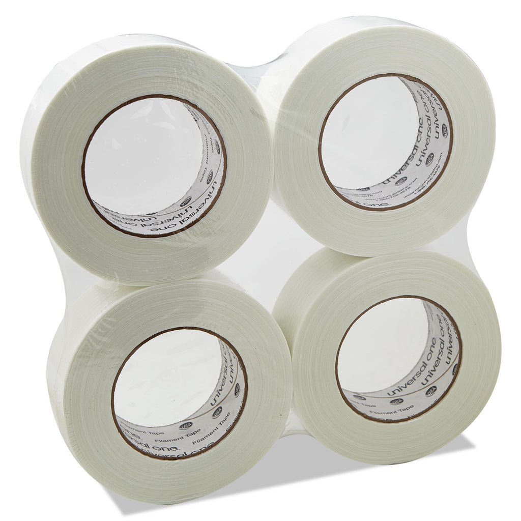 350# Premium Filament Tape, 3" Core, 48 mm x 54.8 m, Clear - 
