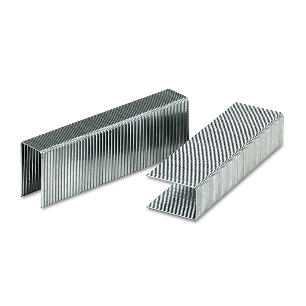 Heavy-Duty Premium Staples, 0.88" Leg, 0.5" Crown, Steel, 1,000/Box
