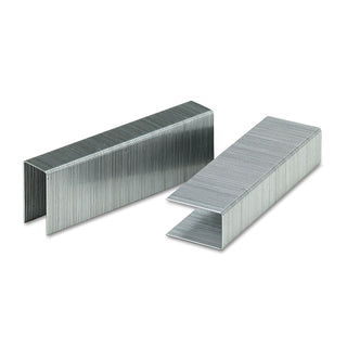 Heavy-Duty Premium Staples, 0.88" Leg, 0.5" Crown, Steel, 1,000/Box